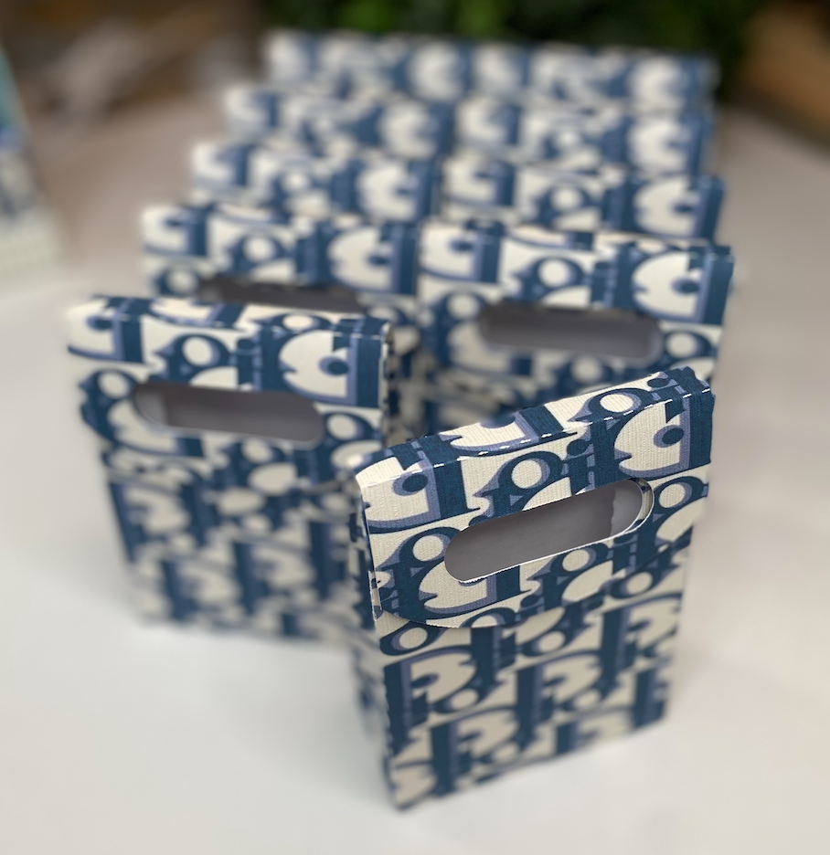Dior Inspired Favor Bags Sold in sets of 10