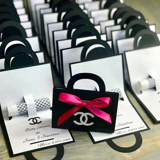 Classic Hot Pink CC  Lip-Balm Party Favors Sold in sets of 10