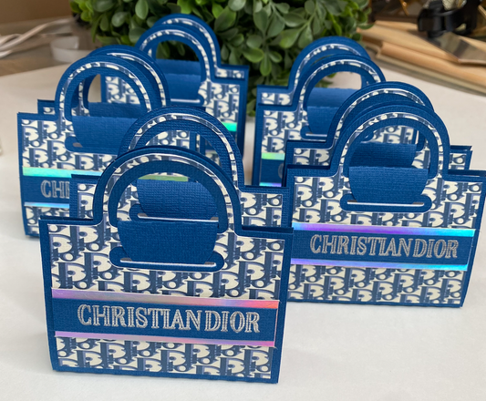 Dior Blue Lip-Balm Party Favors Sold in sets of 10